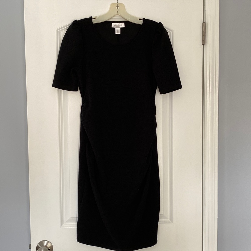 Motherhood Maternity Black Dress